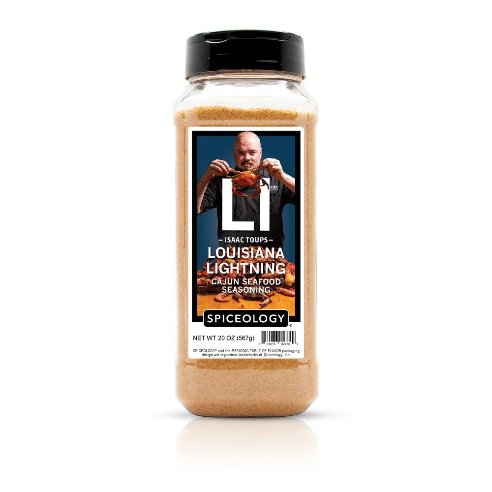 Spiceology Isaac Toups Louisiana Lightning Cajun Seafood Seasoning