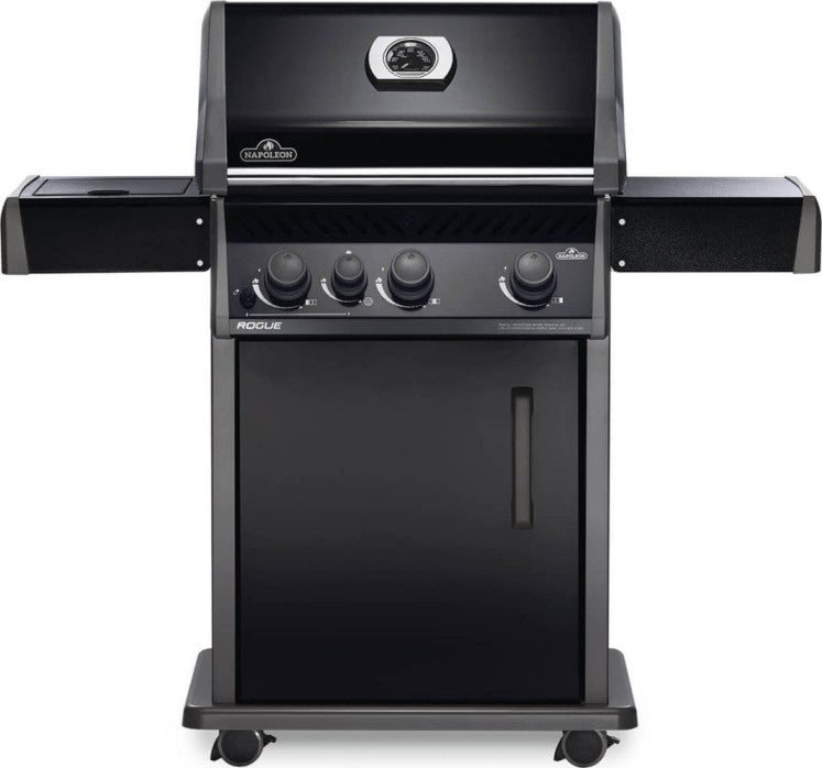 Napoleon Napoleon Rogue 425 Natural Gas Grill Black with Side Burner - R425SBNK-1-OB