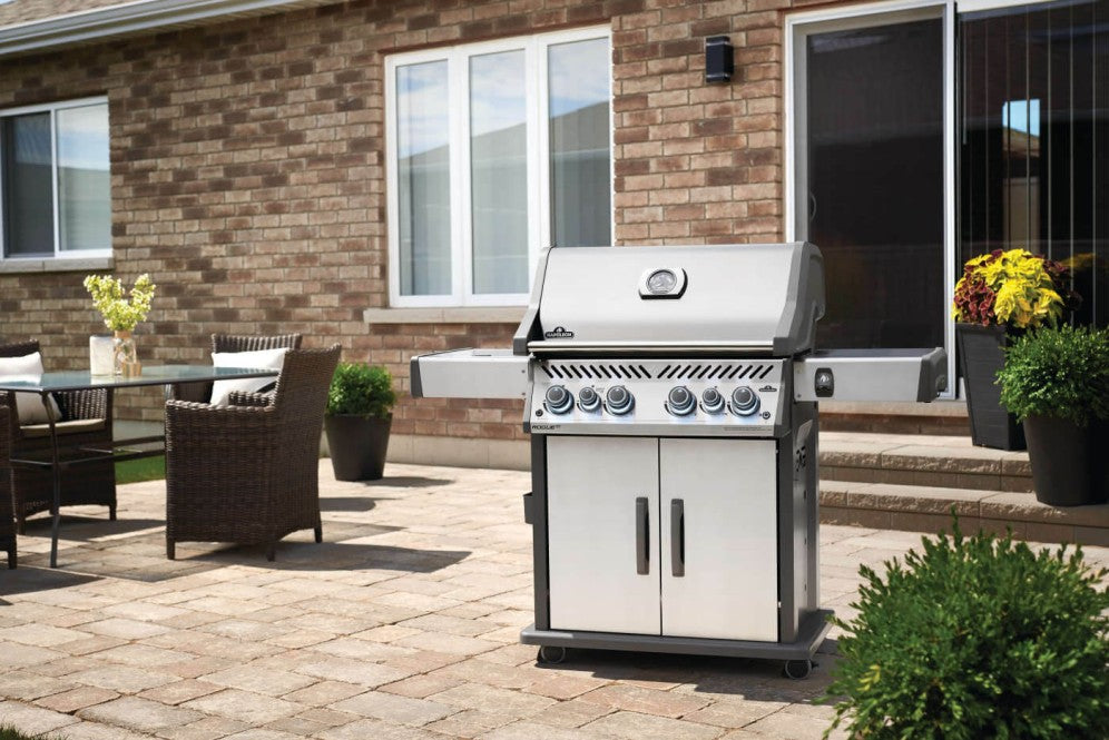 Napoleon Rogue® SE 525 RSIB Stainless Steel Natural Gas Grill with Infrared Side and Rear Burners - RSE525RSIBNSS-1