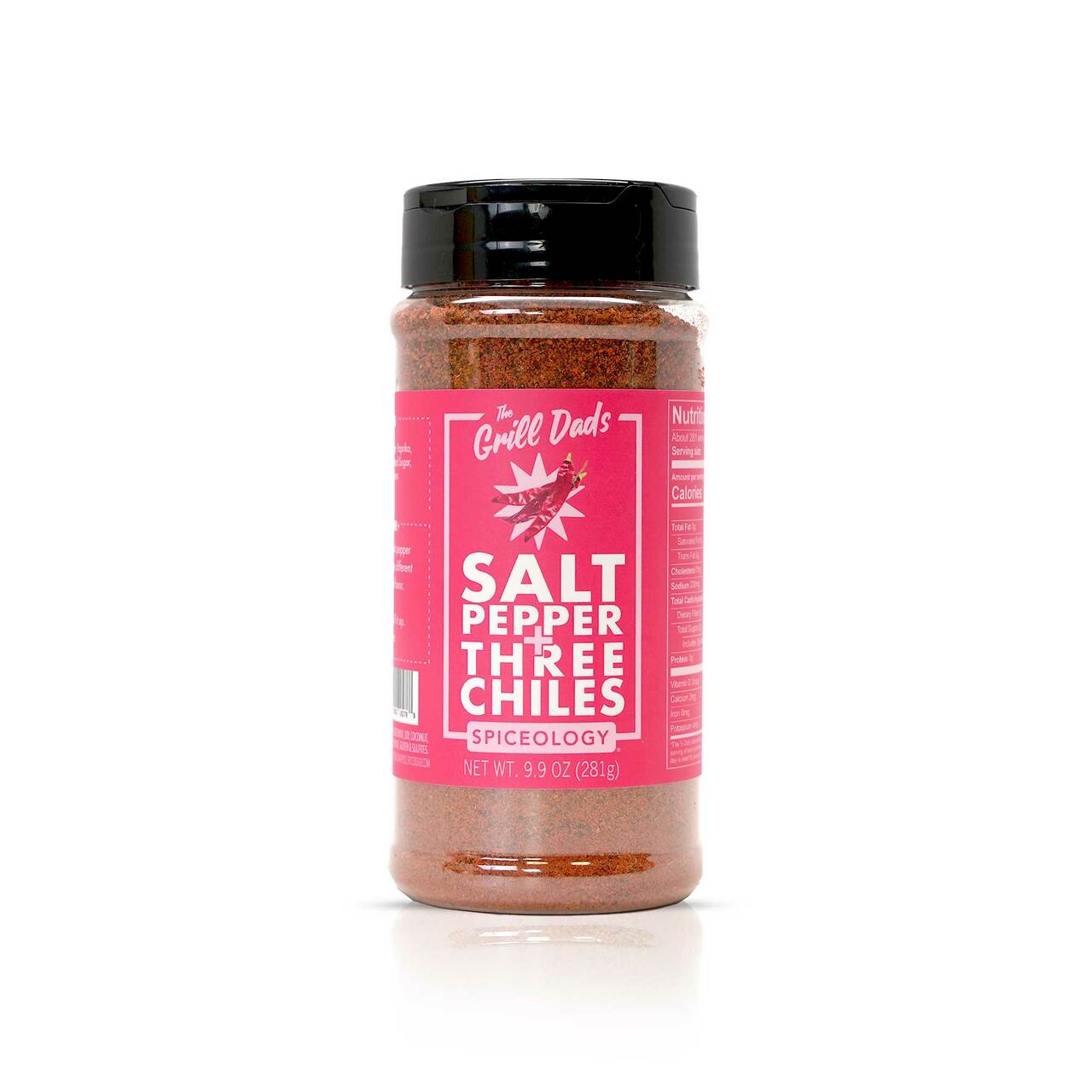 Spiceology The Grill Dads Salt Pepper and Three Chiles