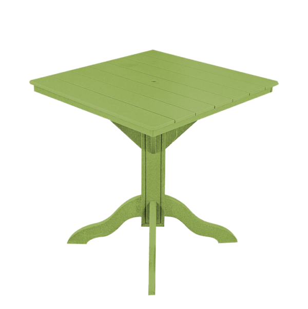 Kanyon Living Lime Green Counter Height 42″ Square Table - K330