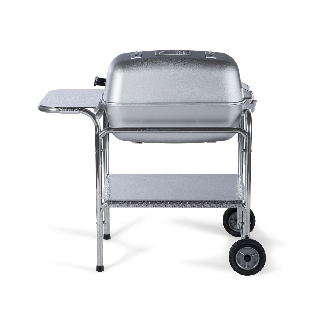 PK Grills the Original PK Grill and Smoker Silver Left View