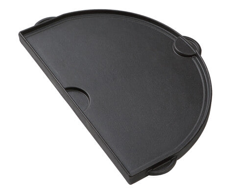 Primo Cast Iron Griddle for Oval JR 200 Back View