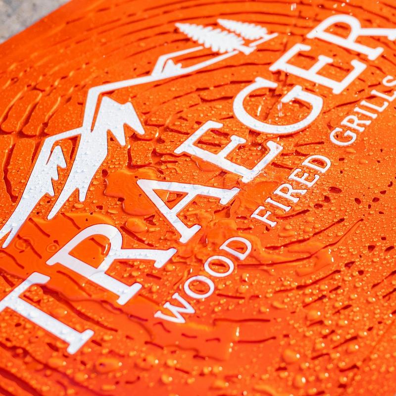 Traeger Grill Mat Front Logo