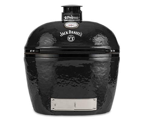 Primo Grills X-Large Charcoal-Jack Daniel's Front View