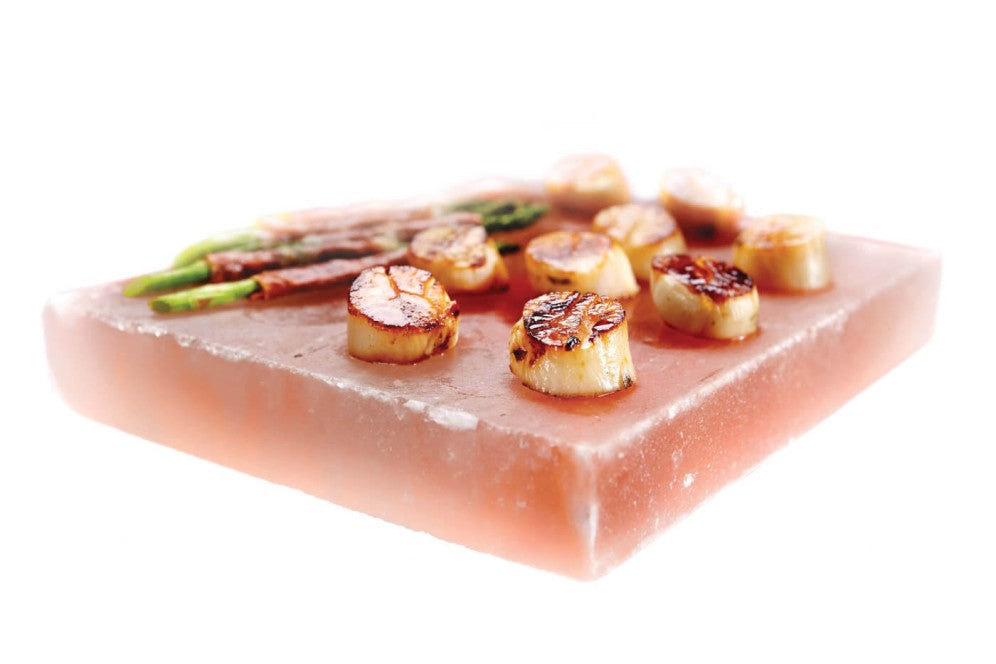 Napoleon Himalayan Salt Block with Stainless Steel Topper - 70025