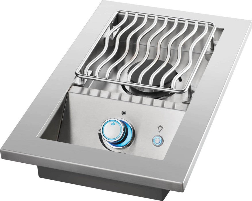 Napoleon Built-In 700 Series Single Range Top Burner Natural Gas Grill with Stainless Steel Cover - BIB10RTNSS