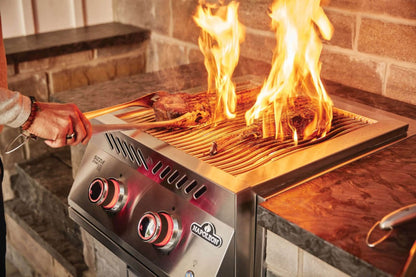 Napoleon Built-in 700 Series Dual Infrared Burner Propane with Stainless Steel Cover - BIB18IRPSS