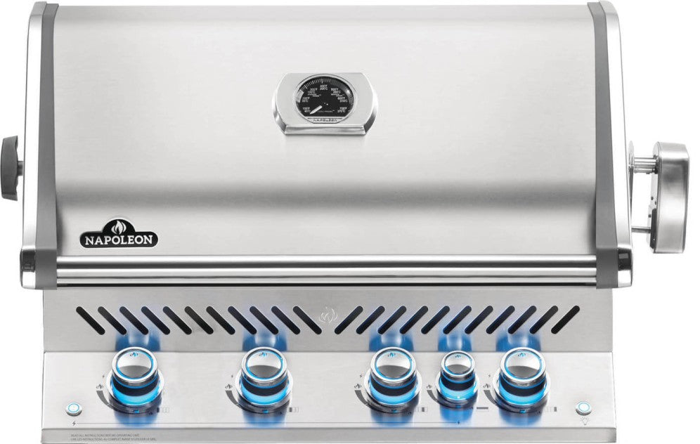 Napoleon Built-In Prestige PRO™ 500 Natural Gas Grill with Infrared Rear Burner - BIPRO500RBNSS-3