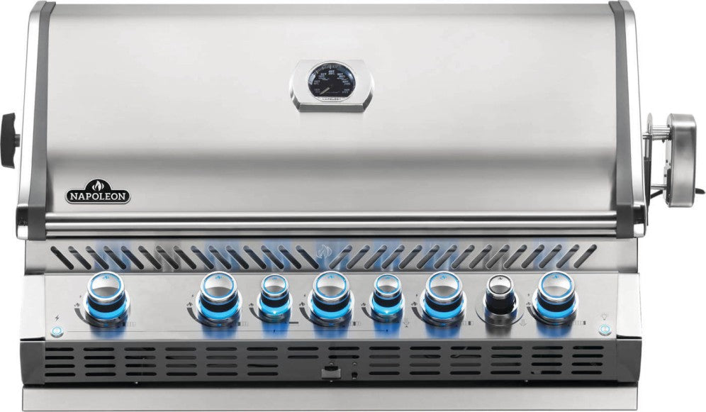Napoleon Built-in Prestige PRO™ 665 Natural Gas Grill with Infrared Rear Burner - BIPRO665RBNSS-3