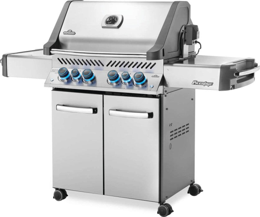 Napoleon Prestige® 500 RSIB Natural Gas Grill with Infrared Side and Rear Burners - P500RSIBNSS-3