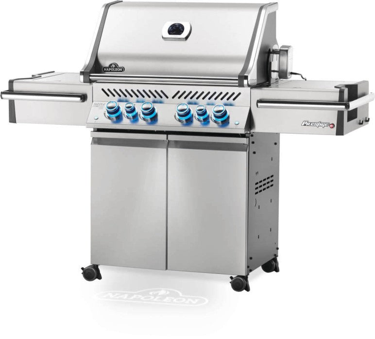Napoleon Prestige PRO™ 500 RSIB Propane Gas Grill with Infrared Side and Rear Burners - PRO500RSIBPSS-3