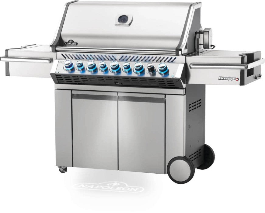 Napoleon Prestige PRO™ 665 RSIB Propane Gas Grill with Infrared Side and Rear Burners - PRO665RSIBPSS-3