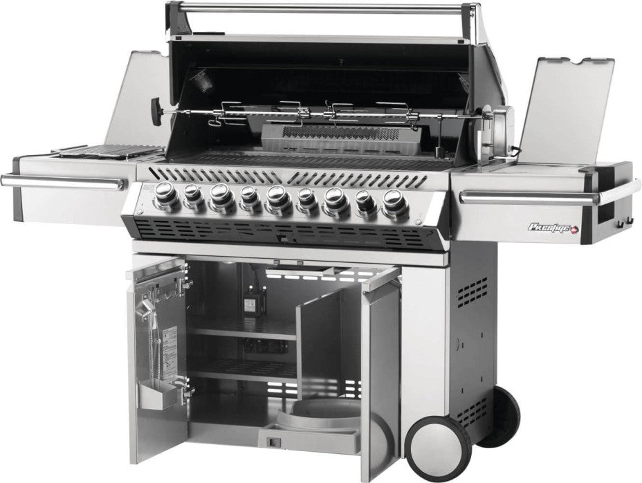 Napoleon Prestige PRO™ 665 RSIB Propane Gas Grill with Infrared Side and Rear Burners - PRO665RSIBPSS-3