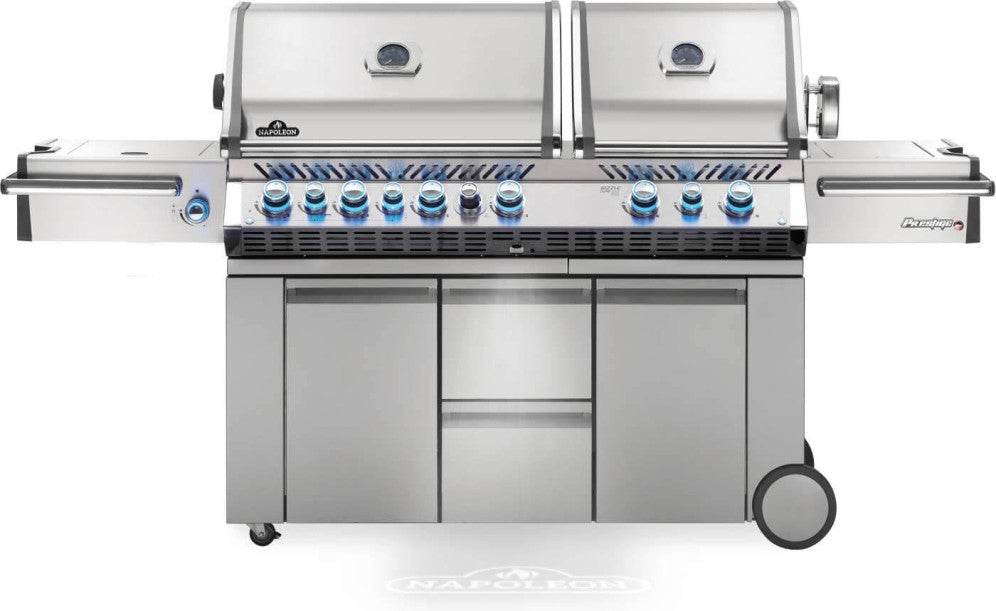 Napoleon Prestige PRO™ 825 RSBI Propane Gas Grill with Power Side Burner, Infrared Rear & Bottom Burners - PRO825RSBIPSS-3