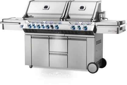 Napoleon Prestige PRO™ 825 RSBI Propane Gas Grill with Power Side Burner, Infrared Rear & Bottom Burners - PRO825RSBIPSS-3