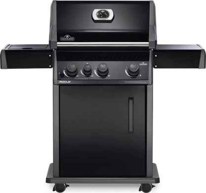 Napoleon  Napoleon Rogue 425 Natural Gas Grill Black with Side Burner - R425SBNK-1-OB