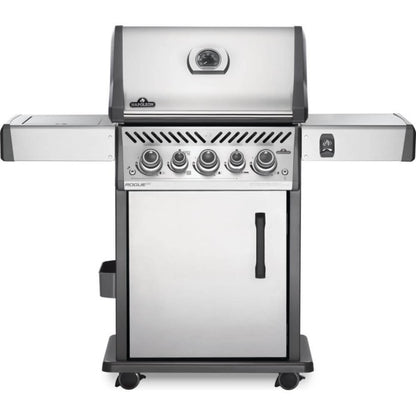 Napoleon Rogue® SE 425 RSIB Stainless Steel Propane Gas Grill with Infrared Side Burner and Rear Burner - RSE425RSIBPSS-1