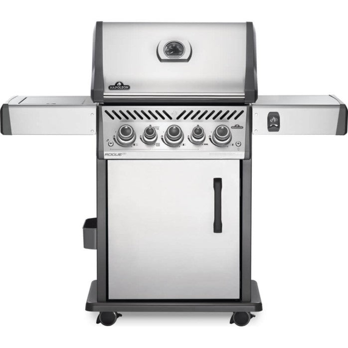 Napoleon Rogue® SE 425 RSIB Stainless Steel Natural Gas Grill with Infrared Side Burner and Rear Burner - RSE425RSIBNSS-1