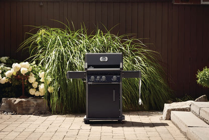 Napoleon Rogue® XT 425 Black Hood Natural Gas Grill with Infrared Side Burner - RXT425SIBNK-1