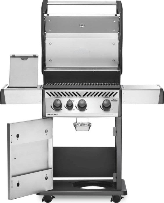 Napoleon Rogue® XT 425 Stainless Steel Natural Gas Grill with Infrared Side Burner - RXT425SIBNSS-1