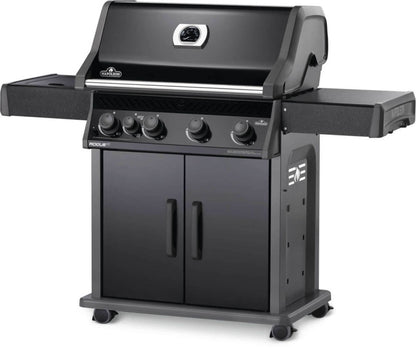 Napoleon Rogue® 525 Propane Gas Grill Black with Infrared Side Burner - RXT525SIBPK-1