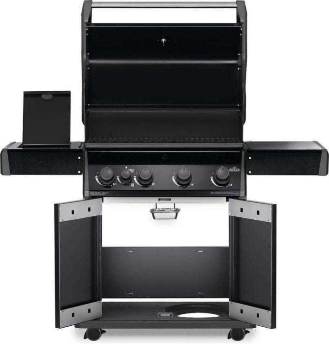 Napoleon Rogue® 525 Propane Gas Grill Black with Infrared Side Burner - RXT525SIBPK-1
