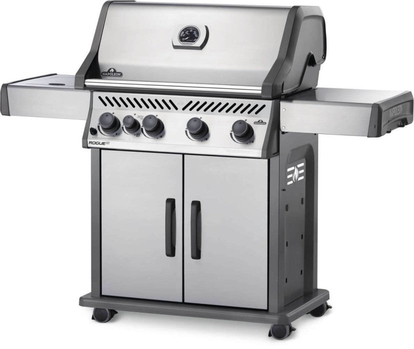 Napoleon Rogue® 525 Propane Gas Grill with Infrared Side Burner - RXT525SIBPSS-1