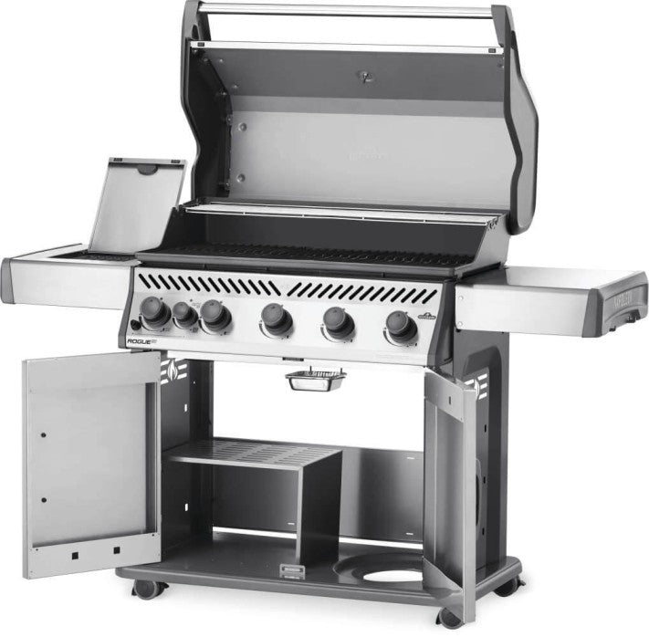 Napoleon Rogue® XT 625 Natural Gas Grill with Infrared Side Burner and Smoker Box - RXT625SIBNSS-1-A