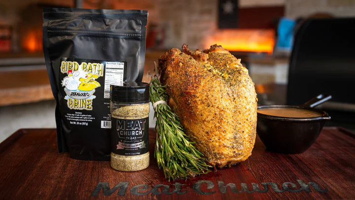 Meat Church BBQ Turkey Combo Brine and Garlic Herb