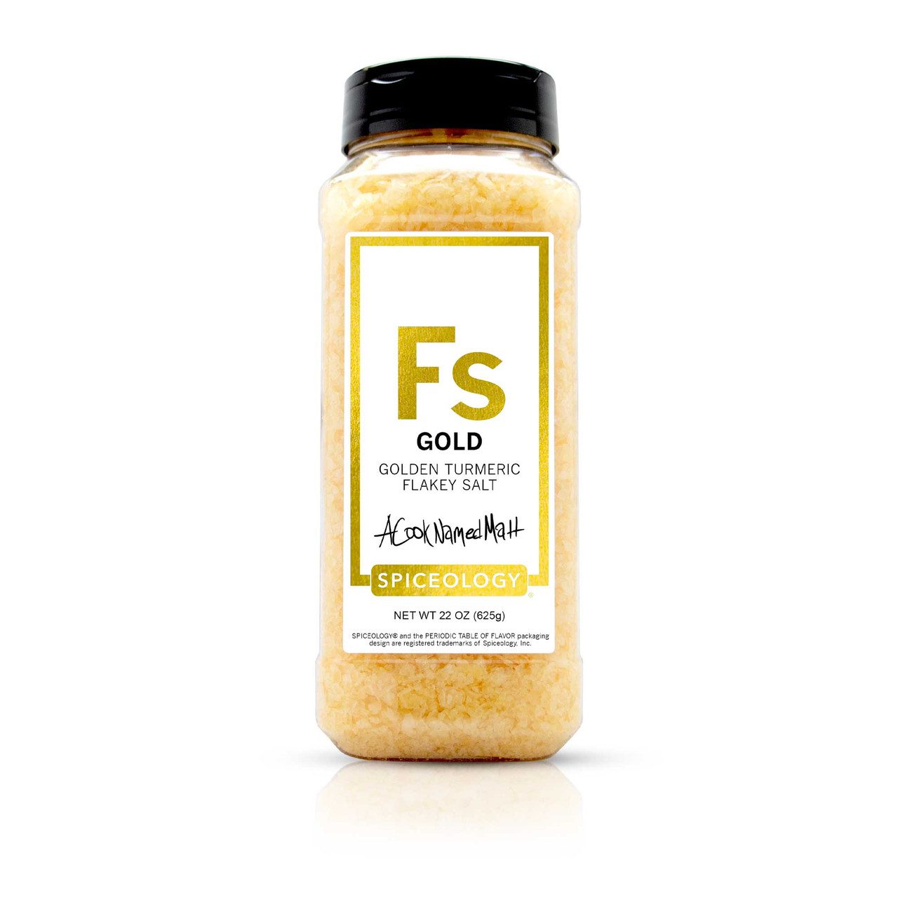 Spiceology Golden Turmeric Flakey Salt from A Cook Named Matt