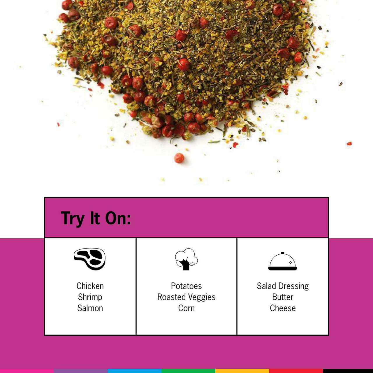 Spiceology Pink Peppercorn Lemon Thyme All-Purpose Seasoning