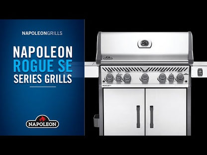 Napoleon Rogue® SE 525 RSIB Stainless Steel Natural Gas Grill with Infrared Side and Rear Burners - RSE525RSIBNSS-1