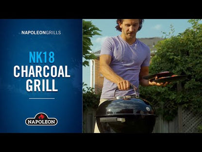 Napoleon NK18 Charcoal Kettle Grill - NK18K-LEG-1