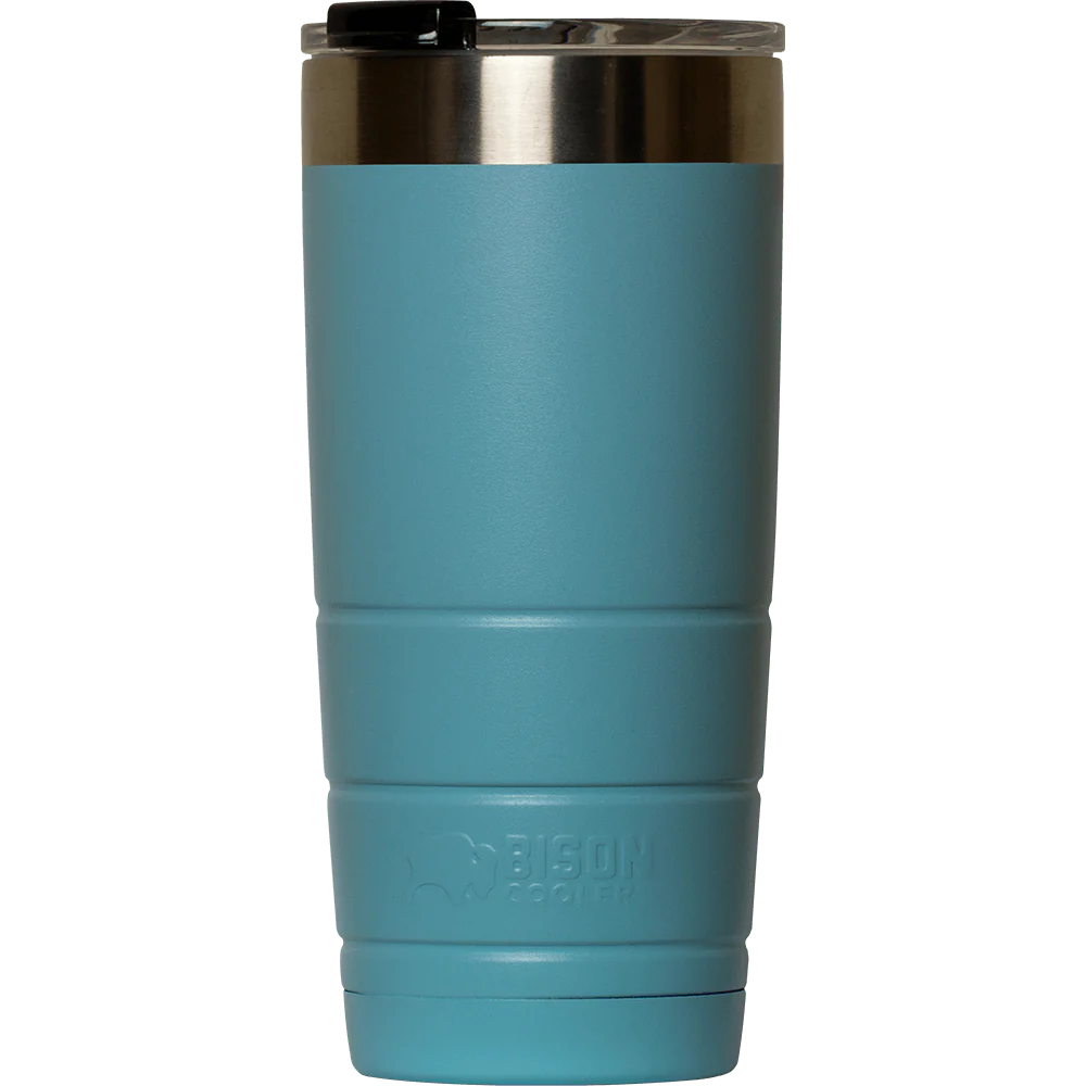 Bison Coolers Robin Egg Blue 22oz Bison Tumbler Double-Wall Vacuum
