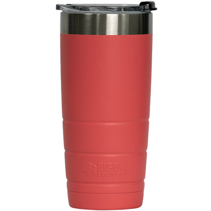Bison Coolers Coral 22oz Bison Tumbler Double-Wall Vacuum