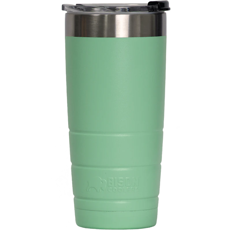Bison Coolers Mint 22oz Bison Tumbler Double-Wall Vacuum
