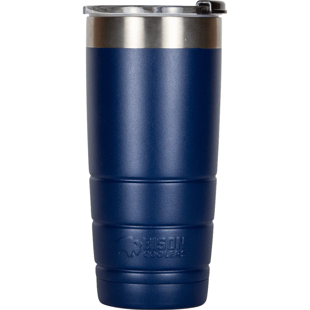Bison Coolers Navy Blue 22oz Bison Tumbler Double-Wall Vacuum