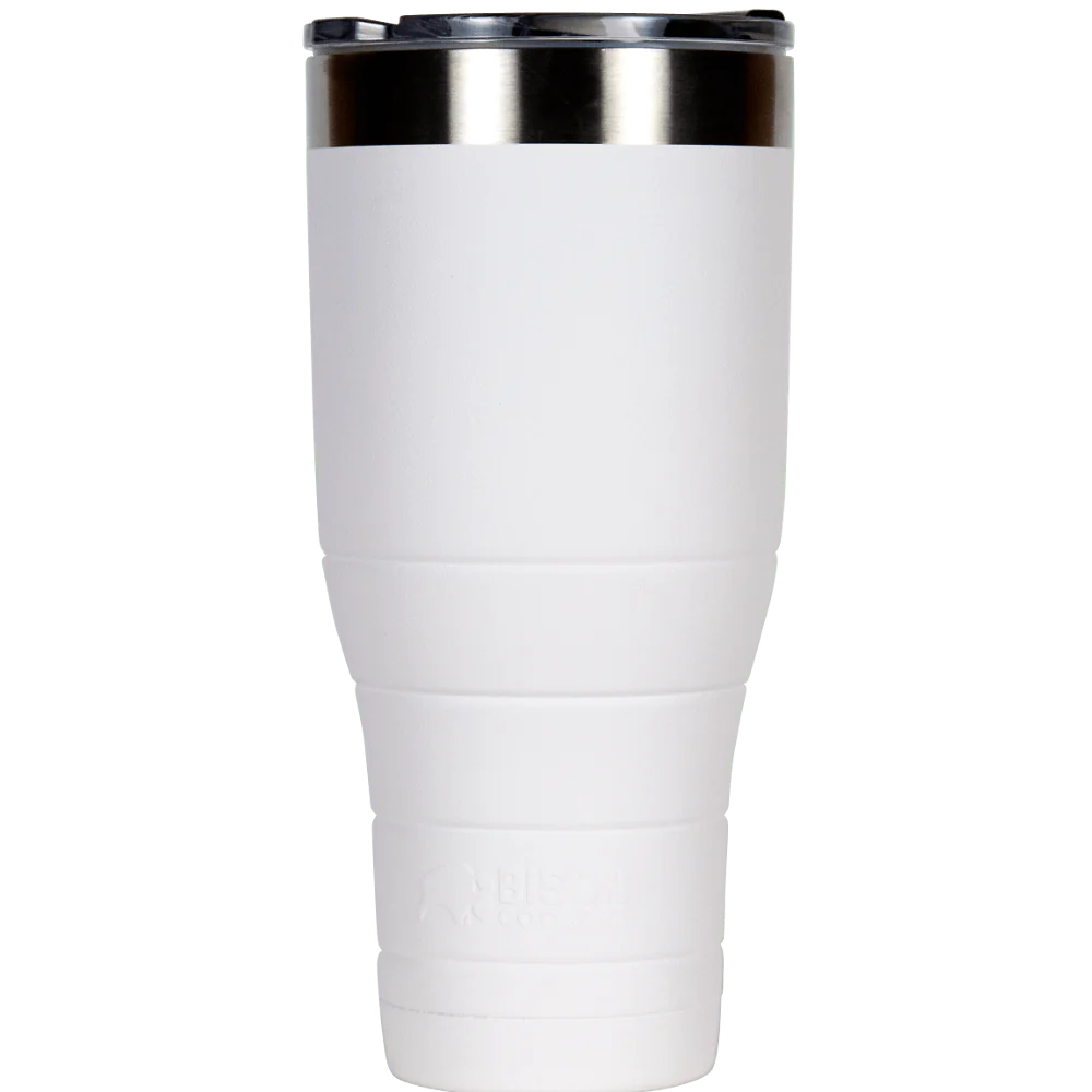 Bison Coolers  32oz Bison Tumbler White