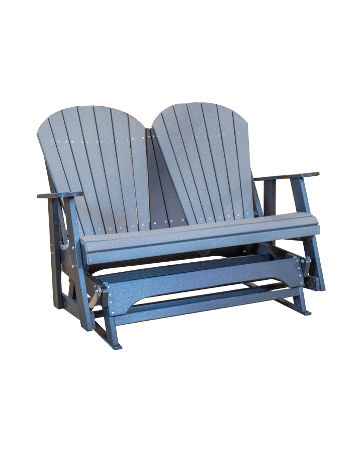 Kanyon Living Blue 4′ Adirondack Glider- K150