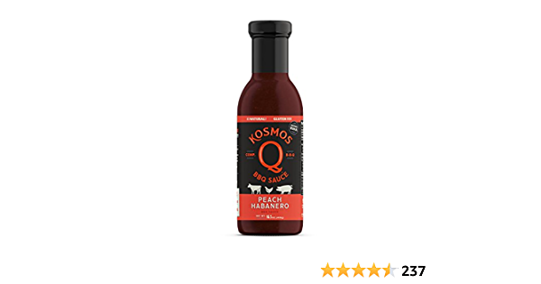 Kosmos Q OP X-1 Bbq Sauce peach habanero