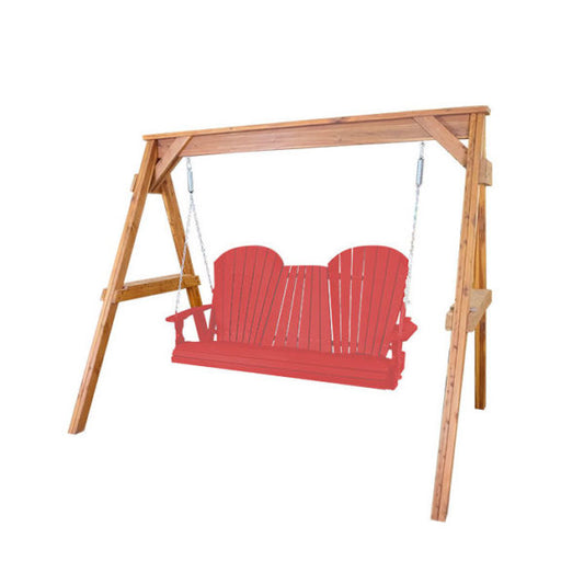 Kanyon Living Ruby Red 5′ Adirondack Swing - K620