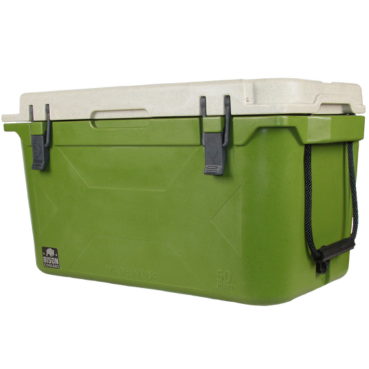 Bison Coolers Olive 50 QT Cooler