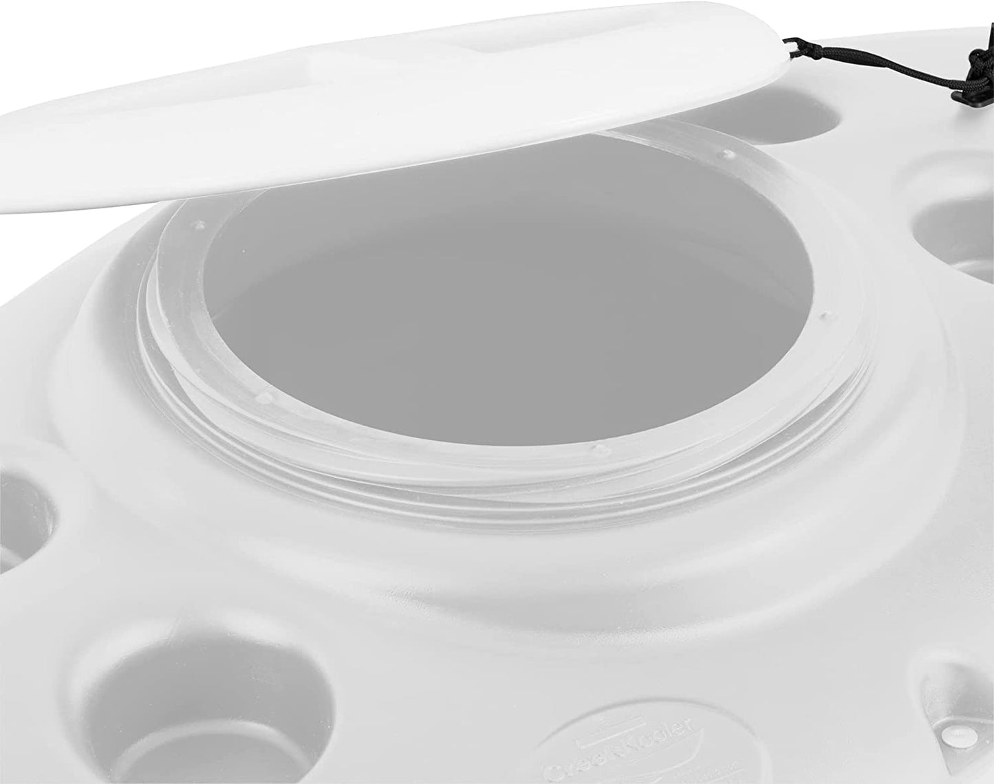 CreekKooler Floating Cooler- White Top Lid