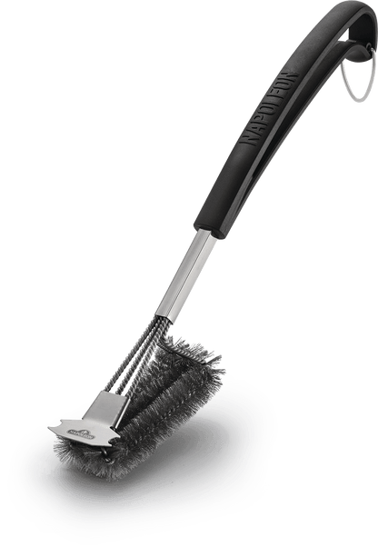 Napoleon Triple-Row Grill Brush with Stainless Steel Bristles