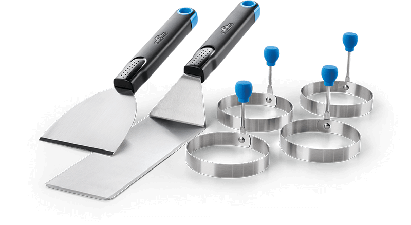 Napoleon Breakfast Toolset with 4 Egg Rings