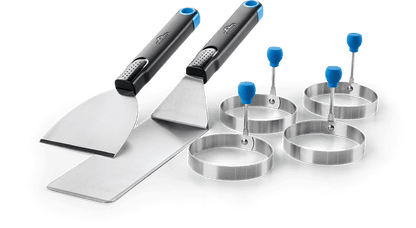 Napoleon Breakfast Toolset with 4 Egg Rings