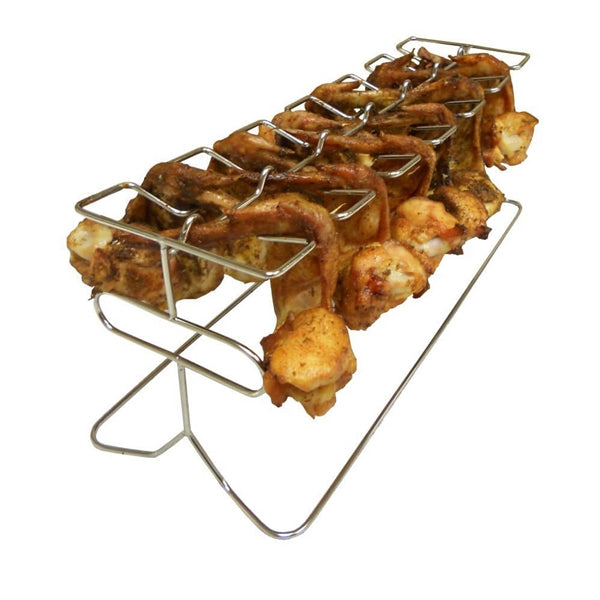 Traeger Chicken Leg and Wing Rack with Chicken Wings
