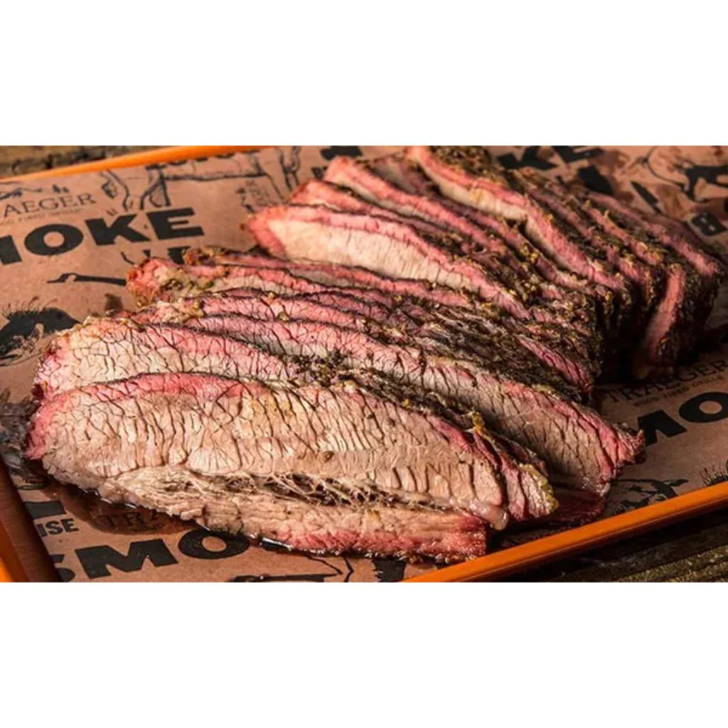 Traeger Pink BBQ Butcher Paper Roll with Steaks 
