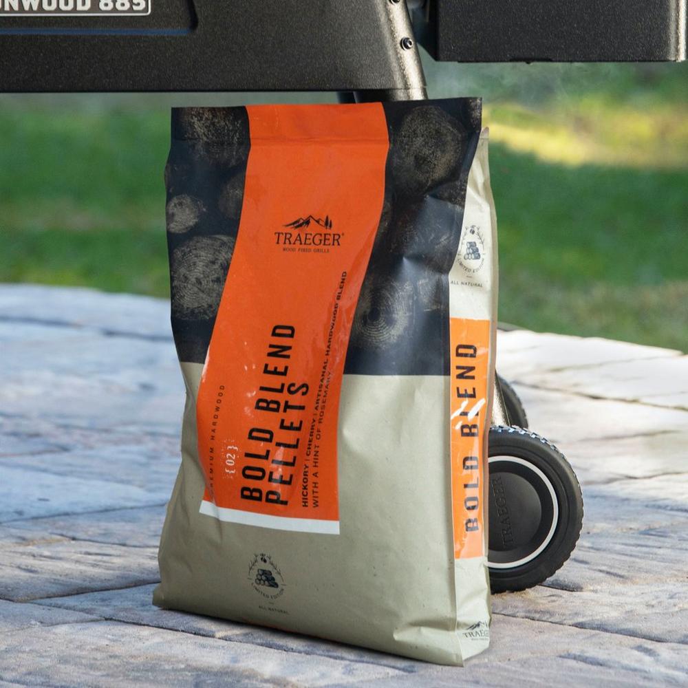 Traeger Bold Blend Wood Pellets- Limited Edition Below the Grill